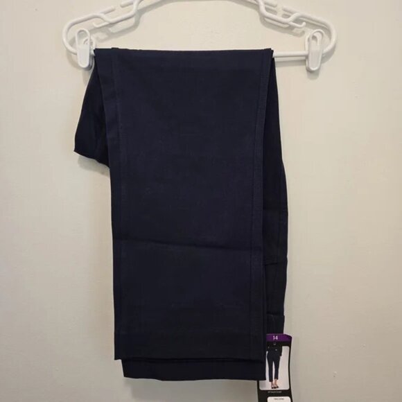 NWT BANANA REPUBLIC Women's Slim Straight Cropped Pant Size 14 - Picture 5 of 7